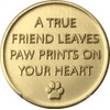 RecoveryChip Dog Memorial Always Remembered Forever Loved - Paw Prints