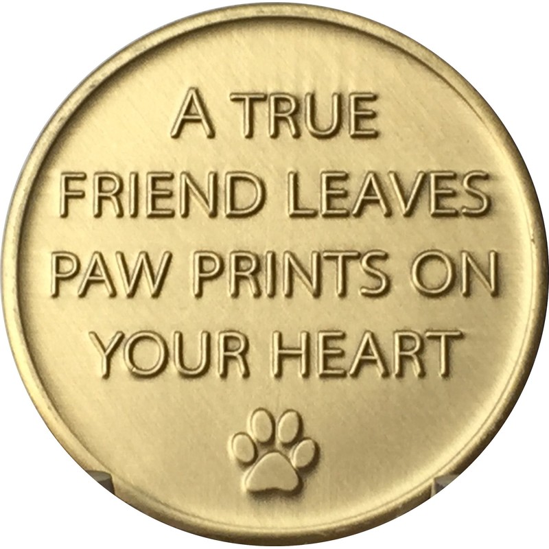 RecoveryChip Dog Memorial Always Remembered Forever Loved - Paw Prints