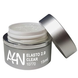 Elasto 2.0 Clear Builder, Modelling Gel for Modelling or Stencil Modelling (Active Elasto 2.0 Clear 15 ml)