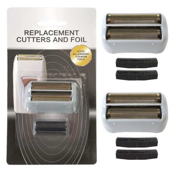 MIFADLE New Upgraded 2-Sets Shaver Replacement Foil and Cutters For