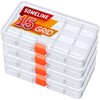 SOMELINE® Plastic Storage Box with 15 compartments | Stable sorting