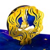 Lovepop® Special Birthday Card Zodiac Sign Gemini Unique 3D Pop-Up