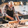 BRITEREE Work Tool Apron for Men and Women, Torso Length
