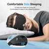 LitBear Breathable Sleep Mask, 3D Eye Mak Sleep for Side