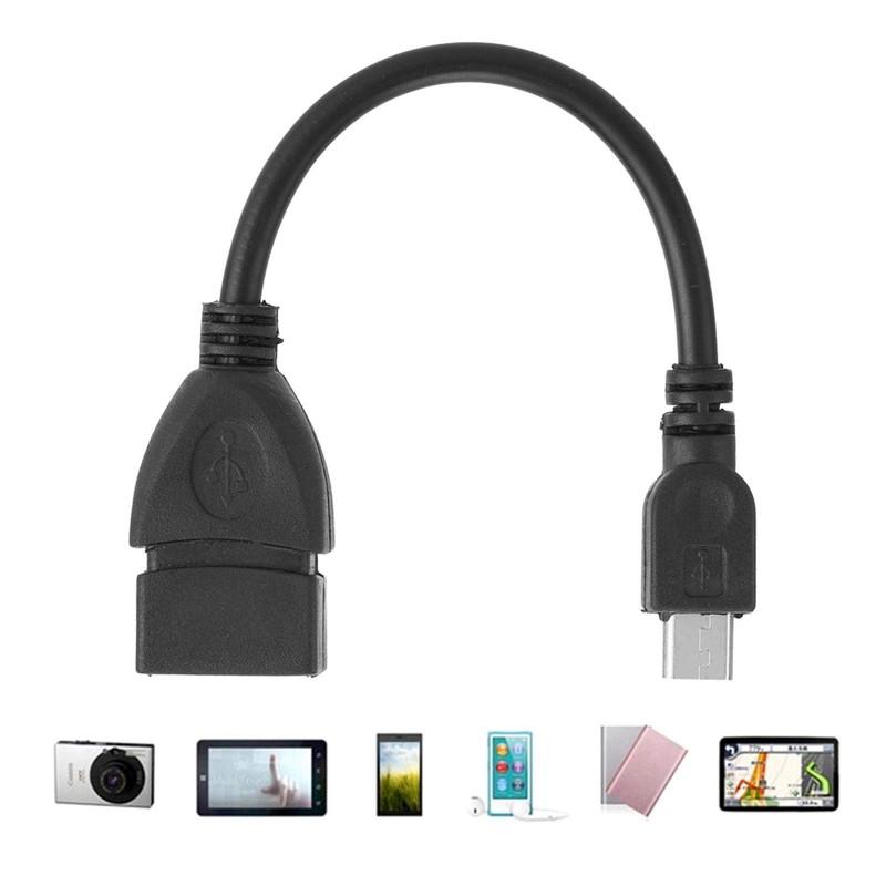 Micro USB to USB Female OTG Connect Cable Date for