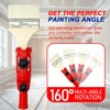 Multi-Angle Paint Brush Extender for High Ceiling, Extension Pole Attachments