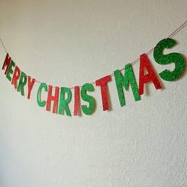 Anor Wishlife Merry Christmas Banner,Christmas Banner,Chrismas Party,Chrismas Decoration for Picnic,Home Parties and Festivals