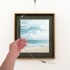 TEHAUX 10 Set Picture Rail Hanging System, 19.6 inch Adjustable