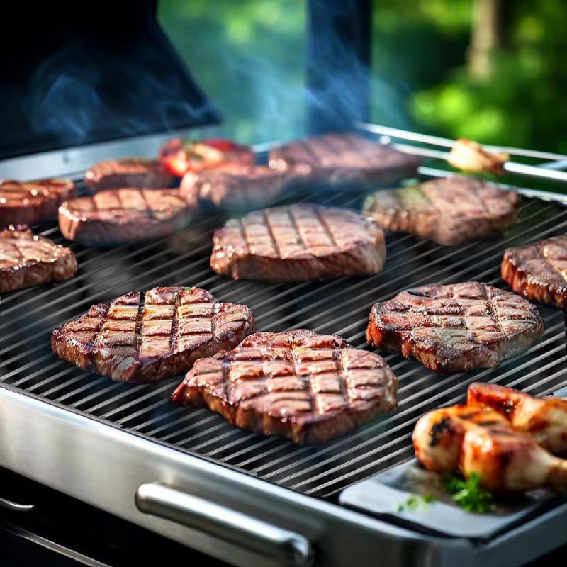 J&HYBBQ Stainless Steel Grill Grate 19 1/4 x 7.5 Inch,