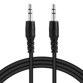AGPTEK Audio Cable, 3.5mm Aux Cable, Direct Recording Cable, Compatible with Headphones, Speakers, Cars, Smartphones, Tablets, PCs, MP3