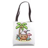 Summer Coconut Clipart Graphic Tote Bag