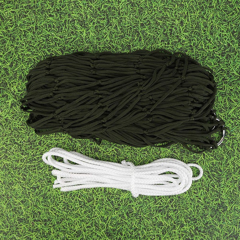 Single Person Mesh Hammock, Thicken Nylon Fabric Camping Hammock Multi-functional