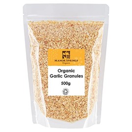 Organic Garlic Granules 500g by Manor Springs Organic