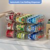 Jsyrjing Jsyrjing Can Storage Organizer Pantry Free combination Can Dispenser,Clear