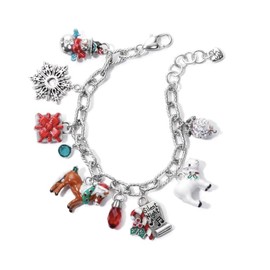 Brighton Christmas Carol Charm Bracelet $128