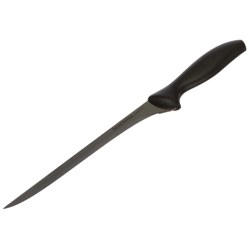 Tescoma Filetiermesser, Edelstahl, Silber/schwarz, 37.2 x 2 x 6.4 cm