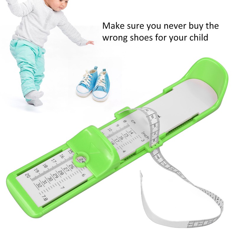 Feet Length Measuring Ruler Multifunction Accurate Shoe Feet Measuring Ruler