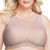 Full Figure Plus Size No-Bounce Camisole Elite Sports Bra Wirefree