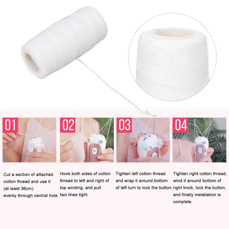Threading Hair Removal, Strength Threading Shaver Beauty Face Epilator Yarn