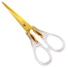 Acrylic Scissors, Stylish Gold Scissors Cute Stainless Steel Scissors with