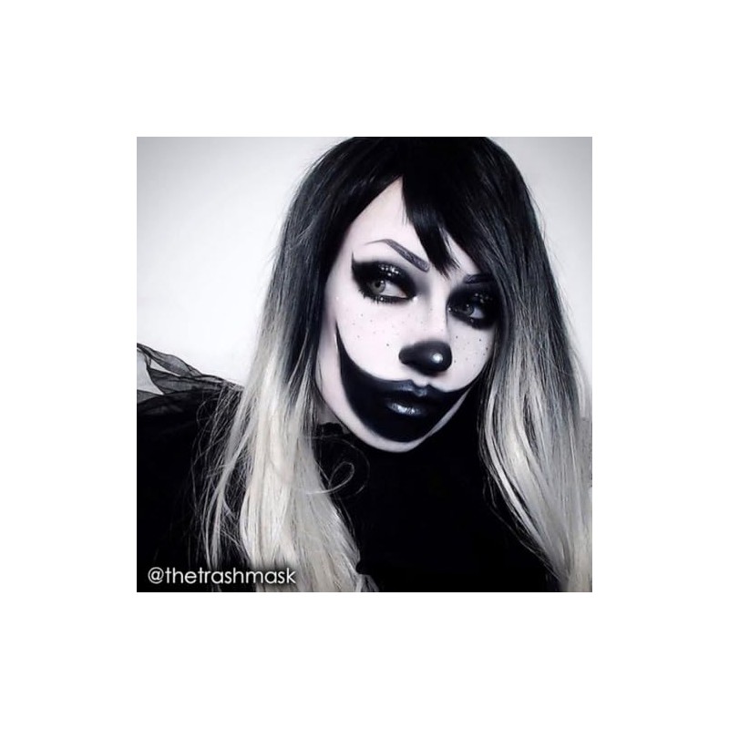 Mehron Greasepaint- Base de maquillaje(1.25 onzas), Negro