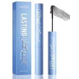 Waterproof Mascara for Fine Short Lashes & Older Women – Smudge-Proof, Clump-Free, Natural Curling, Ultra-Fine Brush Take Care of Every Tiny Eyelash, Quick-Drying, Easy Removal