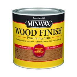 Minwax 223204444 Wood Finish, Red Chestnut, 1/2 Pint
