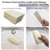 UCINNOVATE Natural loofah shower, Premium Loofahs, loofah Sponge, Shower Loofah,