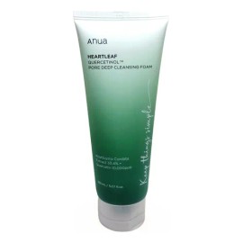 ANUA Heartleaf Quercetinol Pore Deep Cleansing Foam150ml Limpieza Profunda de Poros y Calma la Piel Todo Tipo De Piel DaNoche                         