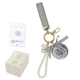 ROSE ISLAND Preserved Flowers, Mother's Day, Birthday, Keychain, Cute, Popular, Never Withered Flowers, Mother, Girlfriend, Girlfriend, Daughter, Gift, Valentine's Day, Anniversary, Wedding Gift, Housewarming, Respect for the Aged Day, Christmas, School Entrance, Graduation, Retirement