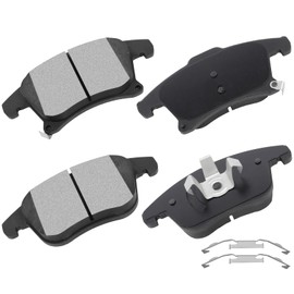 cciyu D1653 Front Ceramic Brake Pads Kits 4pcs fit For 2013-2019 For Ford Fusion,2013-2019 For Lincoln MKZ