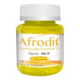 Vitamina E Afrodit Tocofersolán para Tu Salud en Cápsulas                                                                                             