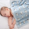 mimixiong Baby Blanket Knit 100% Cotton Toddler Blankets for Boys