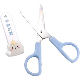 Pink Multi-Purpose Mini Portable Scissors - Stainless Steel Detail Craft Hand Scissors for Art Projects