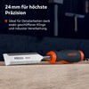 Presch Professional Chisel 24 mm with 25° Wedge Angle, Perfectly