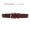 COXSWAIN CW20206-39 Men's Genuine Leather Belt, Brown, Single Piece Leather,