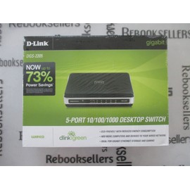 D-Link DGS-2205 5-Port 10/100/1000 Desktop Switch