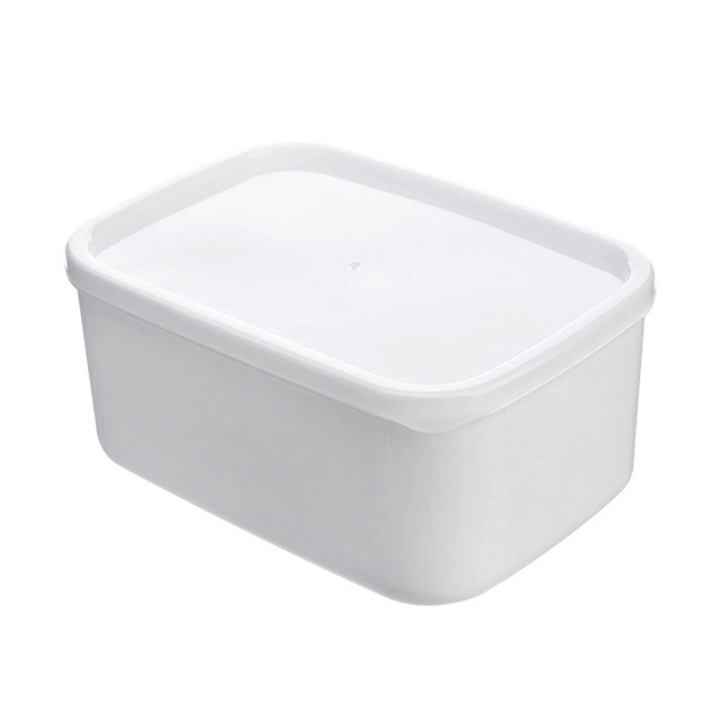 Unbranded Fridge Storage Box Plastic Box 1400ml Microwave Safe For