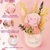 Bloom's Diary Mini Preserved Rose Arrangement Ceramic Mini Vase, Real