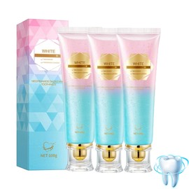 VIDSTW Pack of 3 100 g Niacinamide Toothpaste Radiant Whitening Toothpaste White Teeth Niacinamide Whitening Toothpaste Mint Flavour Promotes Natural Teeth Whitening Fresh Breath