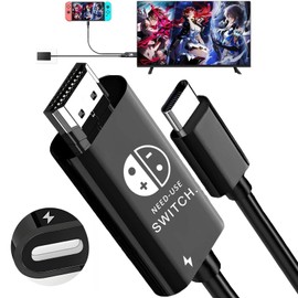 Chayoo Switch Dock, Switch, TV Connection Output (2024 New), Switch, TV Connection Cable, Genuine Direct TV Output, Hdmi 4K & 1080P Resolution, TV Mode, HDMI Conversion, PD Rapid Charging, High