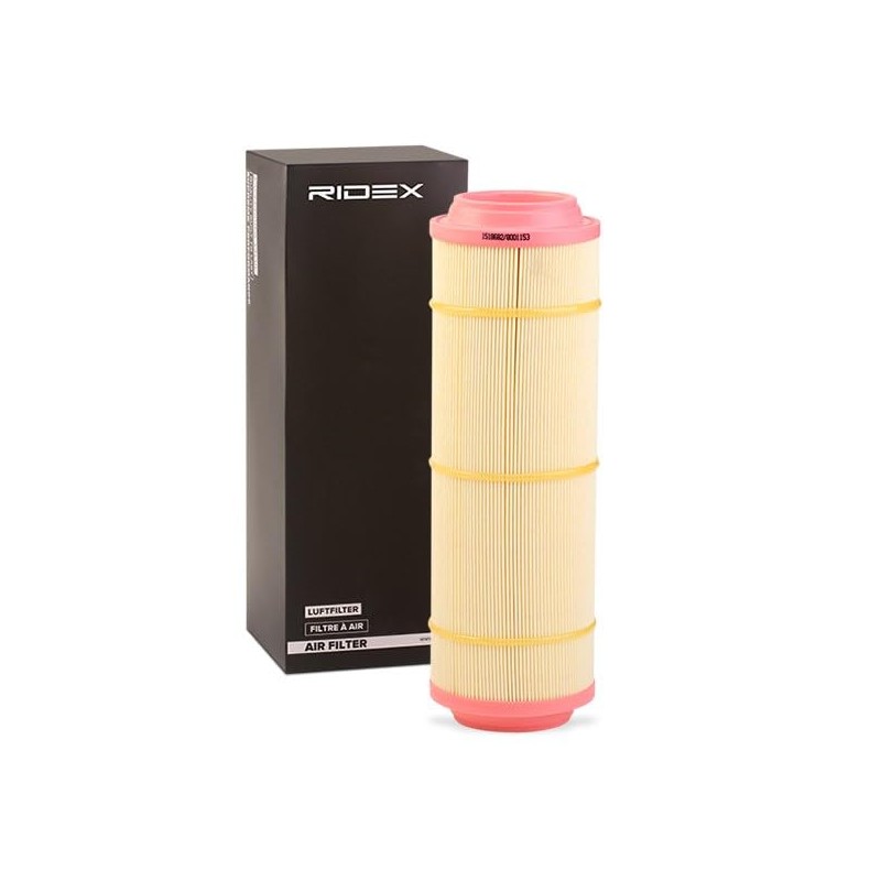 RIDEX 8A0119 Engine Air Filter Round || Air Filter Insert,