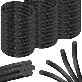 Backer Rod Foam Gap Filler Crack Filler for Concrete Repair Caulk Saver Backing Rod Concrete Expansion Joint Rope Caulk for Sealing Gaps, Expansion Joints, Crack Filling (Black,1/4 Inches x 10 Feet)