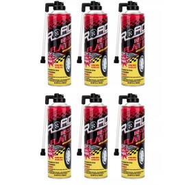 Road Instant Fixes Flat Tire Easy Hose Tire Inflator Air Filler Sealant 16oz (6P