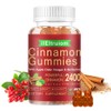 IIEltruiom Ceylon Cinnamon Gummies, Ceylon Cinnamon 2400mg with Berberine, Turmeric,