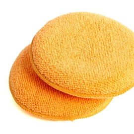 CSF WP-02 Microfibre Pad, Orange, 4.5 Inches (11.5 cm), Set of 2
