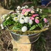 Storm's Gartenzaubereien Zinc Tub 3 L Round Waterproof Plant Bowl