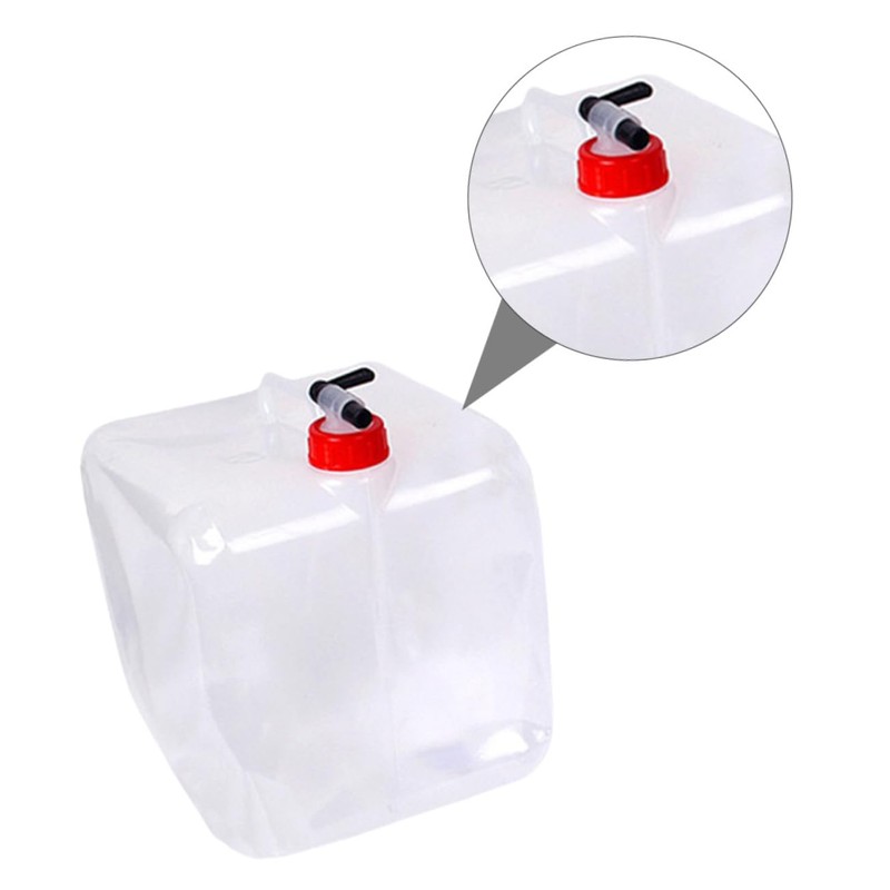 KICHOUSE Portable Water Container Camping Water Tank Pe Pp Material