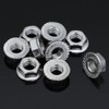 5/16-18 Serrated Flange Hex Lock Nuts, Stainless Steel 18-8 (304),