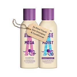 Travel Size Shampoo & Conditioner 2x90ml with Austrailian Eucalyptus Extract - Travel essentials, Small cabin approved bottle. Multi-pack deal 2x90ml Travel bottles Holiday essentials for women